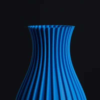 Bình Nordic hoạ tiết sọc, in Vase Mode