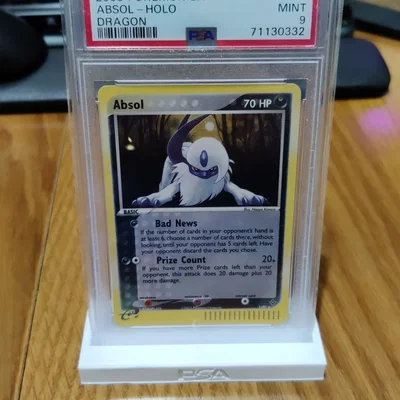 Chân đế trưng bày thẻ bài PSA Pokémon tinh tế và gọn gàng