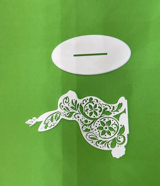 Thỏ Phục Sinh kèm Ornament (Osterhase mit Ornament) - Image 2