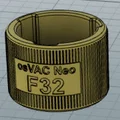 Đầu nối cái osVAC neo F32 (kèm tệp STEP & Fusion 360) - Thumbnail 1