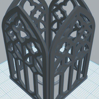 Gothic Lantern 5 – Đèn lồng nến Tea Light