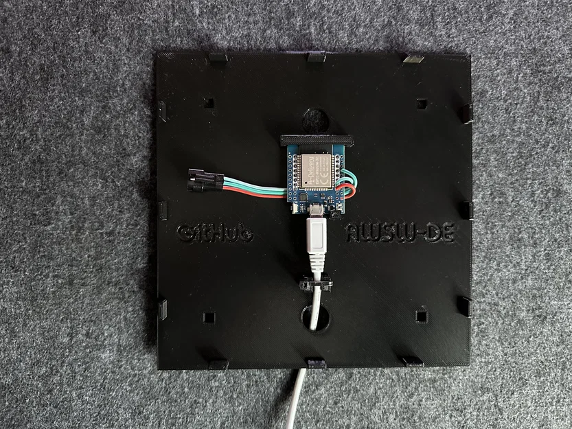 WordClock 16x8 LED matrix (2023-V3) - Đồng hồ chữ ma trận LED - Image 27