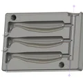Khuôn Đúc Mồi Câu Paddle Tail (Paddle Tail Lure Mold) - Thumbnail 2