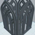 Gothic Lantern 7 – Lồng đèn Tea Light phong cách Gothic - Thumbnail 1