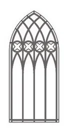 Gothic Lantern 10 – Đèn lồng nến tealight phong cách Gothic - Image 2