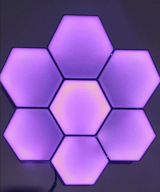 Nanoleaf Lục Giác Neopixel/LED (Không Cần Vít Hay Support!) - Image 2