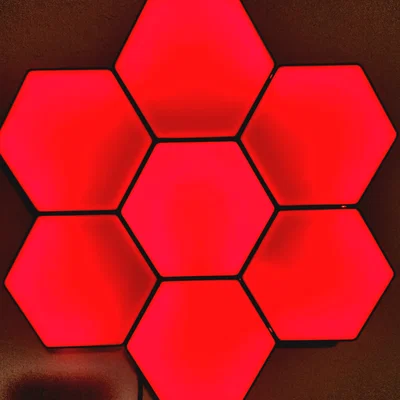 Nanoleaf Lục Giác Neopixel/LED (Không Cần Vít Hay Support!)