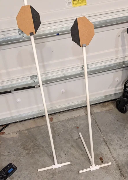 Giá đỡ bia PVC cho Live/Dry Fire (PVC Live/Dry Fire Target Stand) - Image 1
