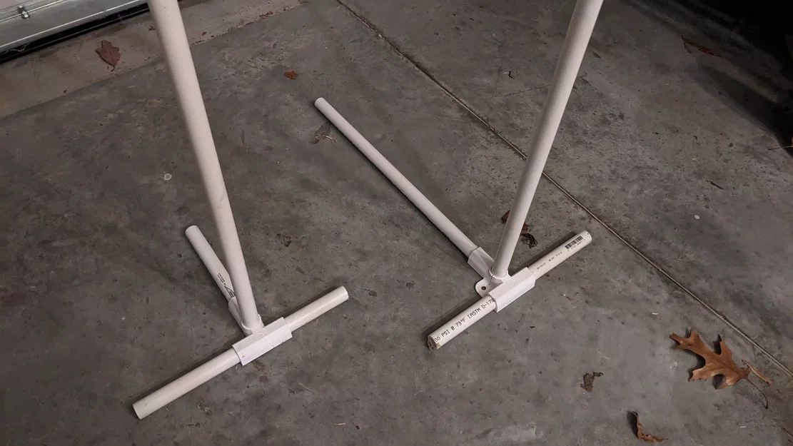 Giá đỡ bia PVC cho Live/Dry Fire (PVC Live/Dry Fire Target Stand) - Image 3