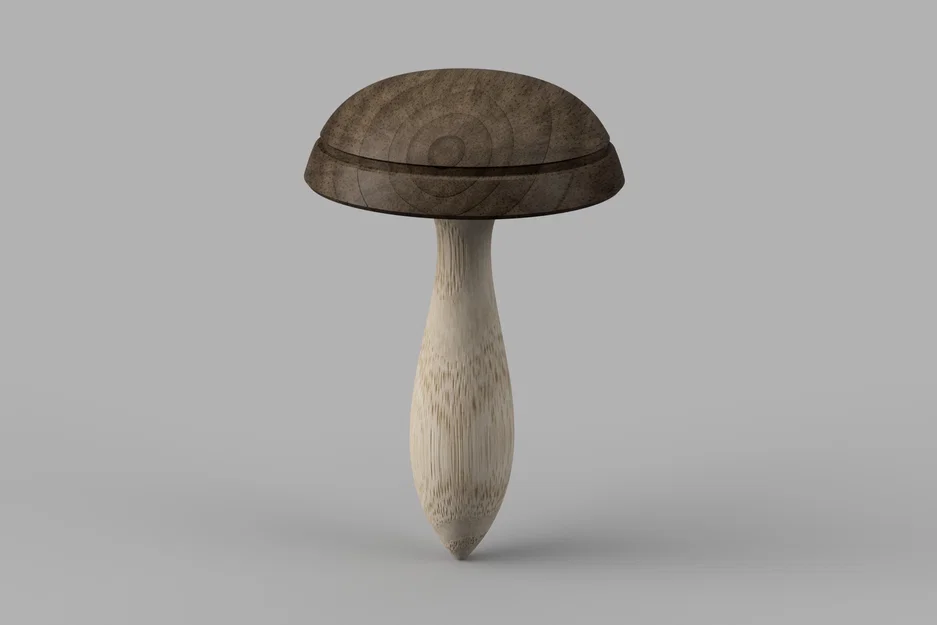 Mẫu Nấm Vá Quần Áo Truyền Thống (Darning Mushroom) In 3D - Image 1