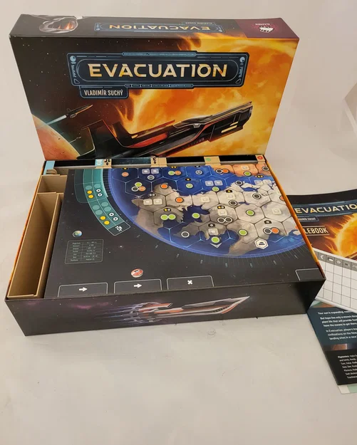 Insert/Organizer cho boardgame Evacuation - Image 8