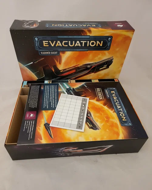Insert/Organizer cho boardgame Evacuation - Image 9