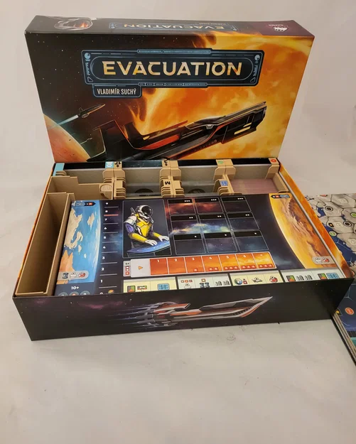Insert/Organizer cho boardgame Evacuation - Image 11