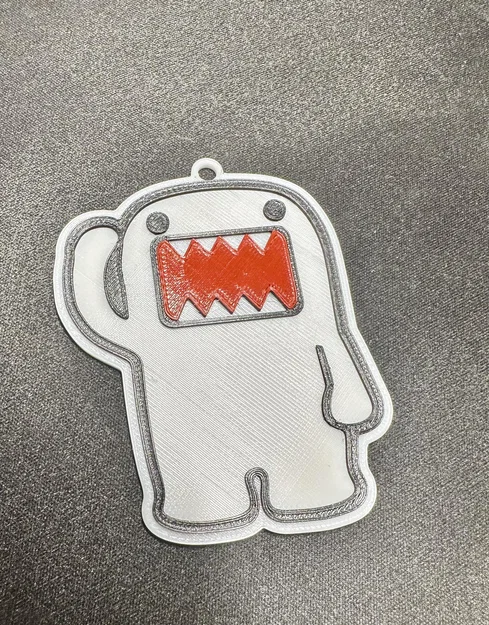 Móc khóa mô hình Domo JDM - Phụ kiện trang trí in 3D cực chất - Image 2