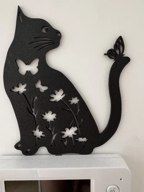 Tranh treo tường nghệ thuật hình mèo 3D (Cats Wall Art) độc đáo - Image 1
