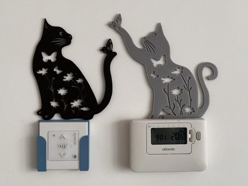 Tranh treo tường nghệ thuật hình mèo 3D (Cats Wall Art) độc đáo - Image 2