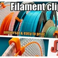 Kẹp giữ sợi filament đa dụng cho spool (Universal Spool Filament Clip) - Thumbnail 1