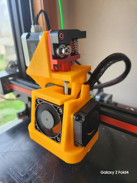 Pát chuyển Direct Drive cho Ender 3/Pro (tương thích ống gió quạt Satsana) - Image 3