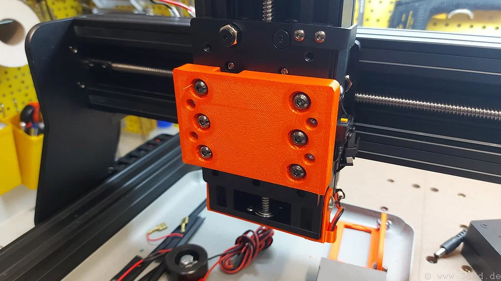 Tấm adapter motor cho máy CNC milling TTC450 - Image 2