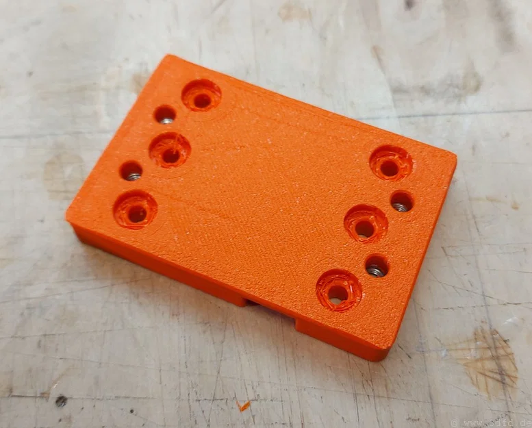 Tấm adapter motor cho máy CNC milling TTC450 - Image 3