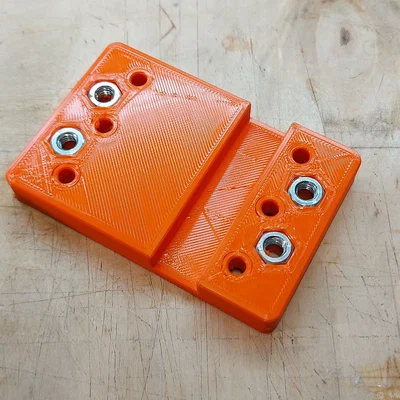 Tấm adapter motor cho máy CNC milling TTC450
