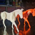 Mô hình ngựa lắp ghép Horse Kit Card in 3D siêu dễ - Thumbnail 3