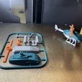Mô hình trực thăng lắp ráp dạng thẻ (Helicopter Kit Card) độc đáo - Thumbnail 1