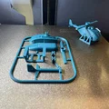 Mô hình trực thăng lắp ráp dạng thẻ (Helicopter Kit Card) độc đáo - Thumbnail 3