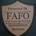 Bảng hiệu cảnh báo hài hước Protected By FAFO (in 3D) - Thumbnail 2