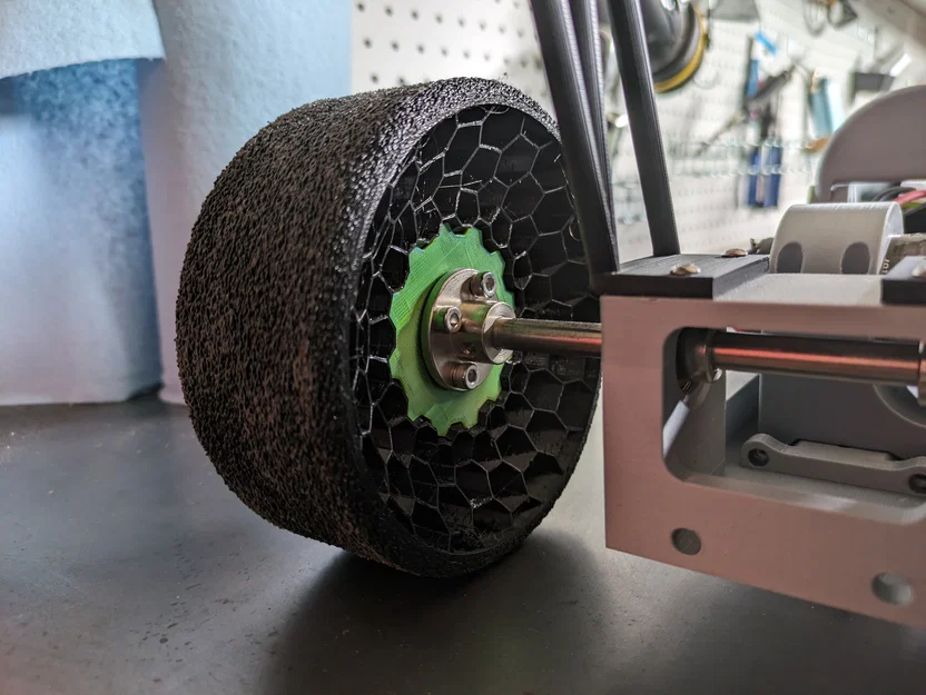 Airless Style TFD Rear Tires RMRRF – Lốp sau dạng airless cho TFD Dragster - Image 2