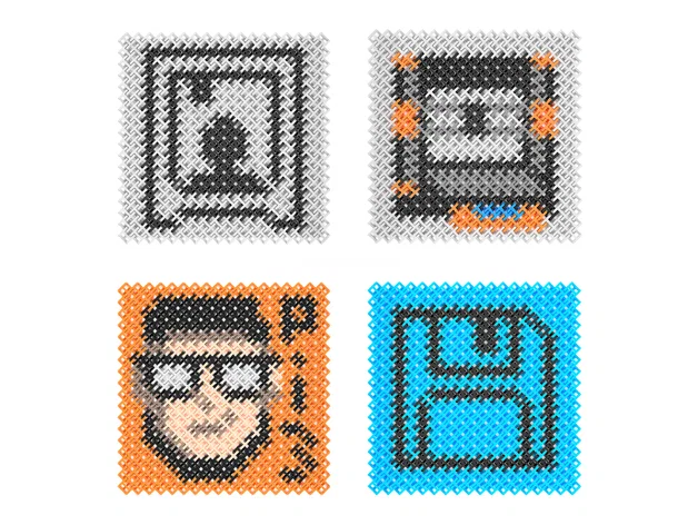 Chainmail – Vải in 3D Dual Extrusion (3D Printable Fabric) - Image 1