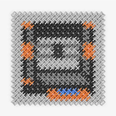 Chainmail – Vải in 3D Dual Extrusion (3D Printable Fabric)
