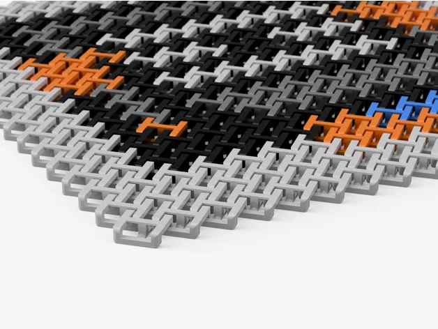 Chainmail – Vải in 3D Dual Extrusion (3D Printable Fabric) - Image 7