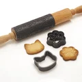 Neko Baking Set - Khuôn Cắt Bánh Quy Mèo / Cây Cán Bột - Thumbnail 1