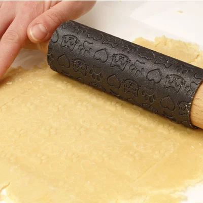 Neko Baking Set - Khuôn Cắt Bánh Quy Mèo / Cây Cán Bột