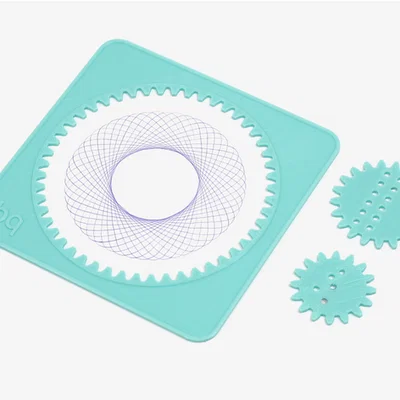 Spirograph – Bộ vẽ hình xoắn ốc kèm pen holder