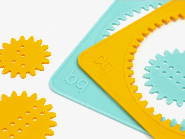 Spirograph – Bộ vẽ hình xoắn ốc kèm pen holder - Image 2