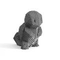 Squirtle voxel low-poly - Thumbnail 1