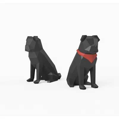 Pug Low-Poly