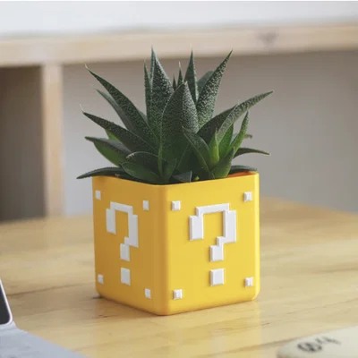 Chậu cây Mario Bros - Minimal Planter in Single/Dual Extrusion