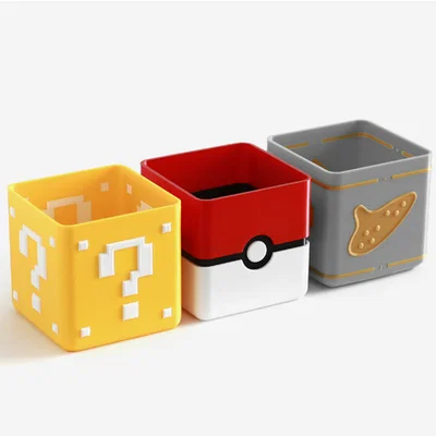 Chậu cây Zelda tối giản - Single/Dual Extrusion