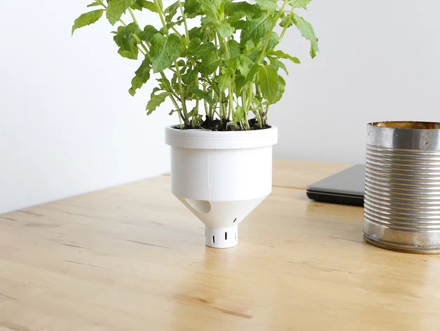 Campbell Planter - Chậu Tự Tưới In 3D Hoàn Toàn - Image 3