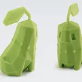 Chikorita Low-Poly - Thumbnail 1