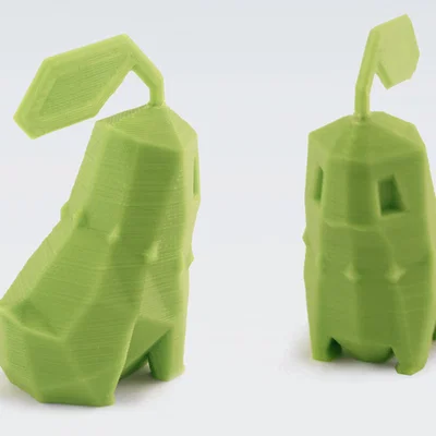 Chikorita Low-Poly