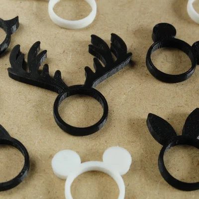Bộ Sưu Tập Nhẫn Hình Thú (Animal Ring Collection)