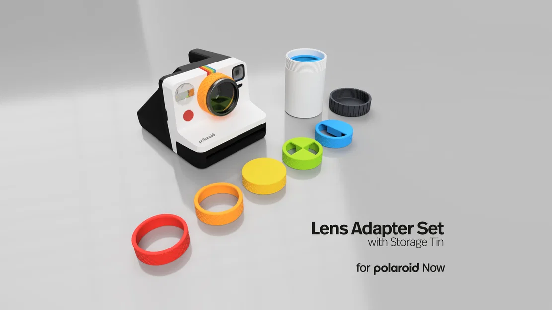 Bộ Lens Adapter cho Polaroid Now (Polaroid Now Lens Adapter Set) - Image 1