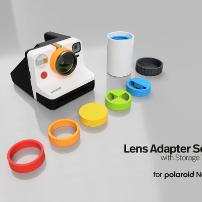 Bộ Lens Adapter cho Polaroid Now (Polaroid Now Lens Adapter Set)