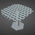 Bộ Khung Lục Giác Trồng Rêu Aquarium Moss Hex Panel Tùy Chỉnh Độ Cao - Thumbnail 1