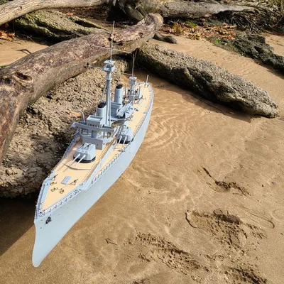 Mô hình tàu chiến HMS Dreadnought 1906 tỉ lệ 1:100 điều khiển từ xa