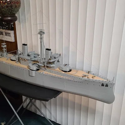 Mô hình tàu chiến HMS Dreadnought 1906 tỉ lệ 1:100 điều khiển từ xa